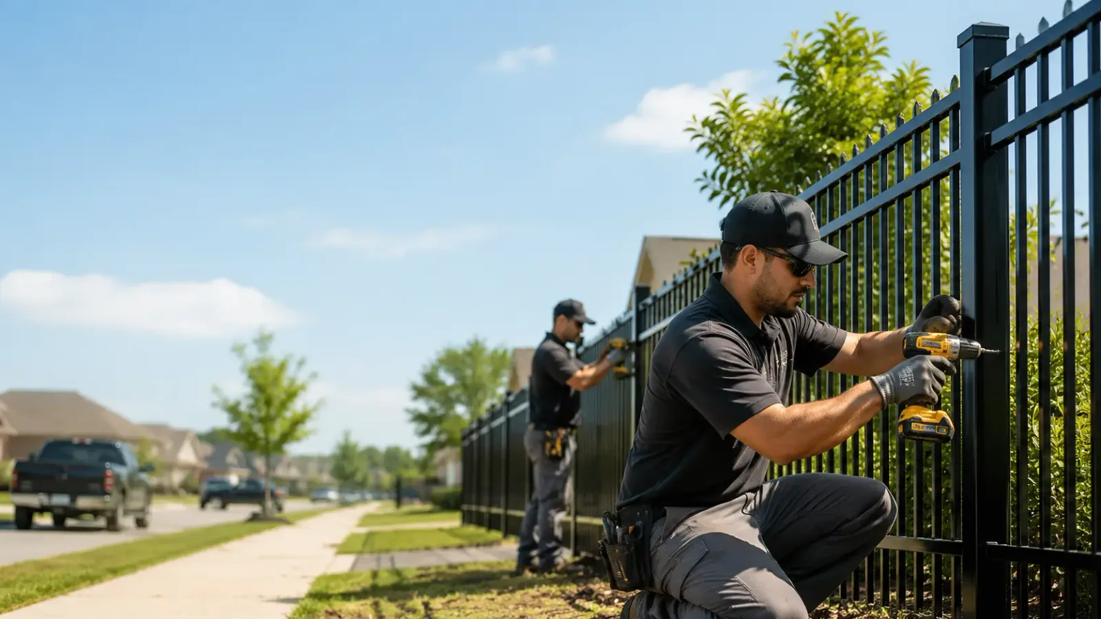 Metal Fence Installation in Montague, MA